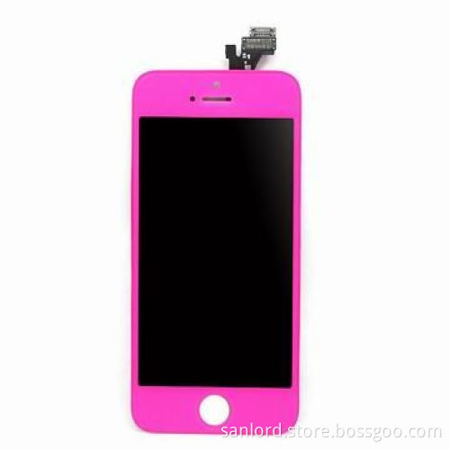 Colorful LCD Touch Screen for iPhone 5, Original LCD and Flex Cables